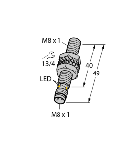 Индуктивный датчик - BI1,5U-EG08-AP6X-V1131 - 4600520 Turck 