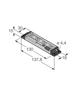 Pick-to-Lightдатчик положениясветовая сетка - PVD100 - 3070988 Turck 