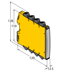Электромагнитный клапан2-канальный - IMX12-DO01-2U-2U-0/24VDC/CC - 7580107 Turck