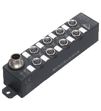 Pepperl+Fuchs. AS-Interface sensor/actuator module VBA-4E4A-G16-ZEJ/E2L