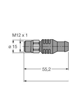 Кабель фильдбас для системы фильдбасв соответствии с IEC61158-2, 4-полярный - RSCV-RKCV-FBY48YE-1M/5D - 8900411 Turck