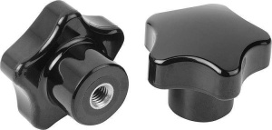 Ручки пятилепестковые с внутренней резьбой Kipp K1297 