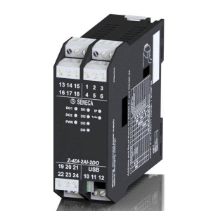 Seneca Z-4DI-2AI-2DO Модули ввода-вывода ModBUS RTU/TCP-IP 