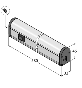 Подсветка рабочего месталинейная подсветка - WLB32ZC570PBQMEF - 3089950 Turck 