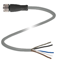 Pepperl+Fuchs. Female connector V1-G-3M-PUR-ABG0