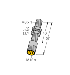 Индуктивный датчикс аналоговым выходом - BI1,5-EG08-LU-H1341 - 1533004 Turck