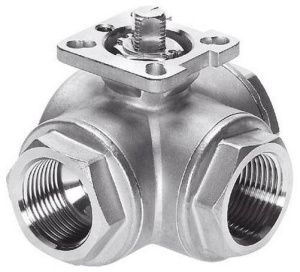 "Кран шаровой VZBA-1""-GGG-63-32T-F0405-V4V4T" 