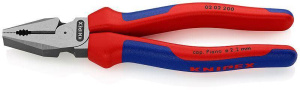 Knipex 02 02 200 Плоскогубцы комбинированные особой мощности 