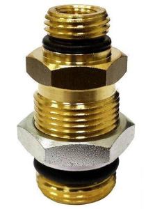 Переходник D2502 M16x1,5-M16x1,5-S