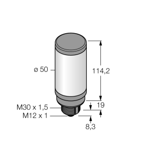 Светодиодный индикаторбашенный индикатор - CL50GRXPQ - 3010463 Turck