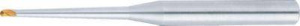 Misumi TSC series carbide tapered neck ball end mill, 3-flute / tapered neck model