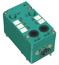 Pepperl+Fuchs. AS-Interface pneumatic module VBA-4E2A-G1-ZE/P-S