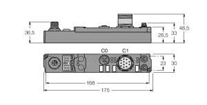 Piconet® автономный модуль CANopensingle-channel incremental encoder interface - SCOB-10S-0001 - 6824153 Turck 